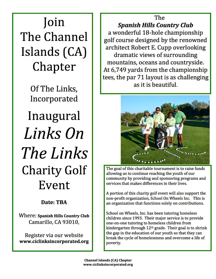 Links Golf Event Flyer 1